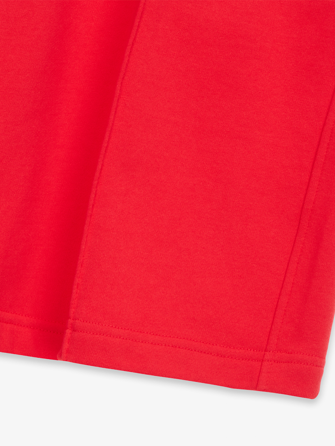 SUPRA PINTUCK SWEAT SHORTS RED