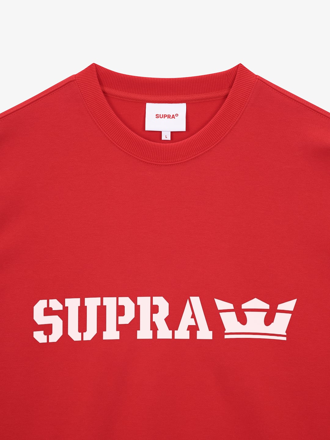 ESSENTIAL HERITAGE LOGO OVER FIT SWEATSHIRT ver.2