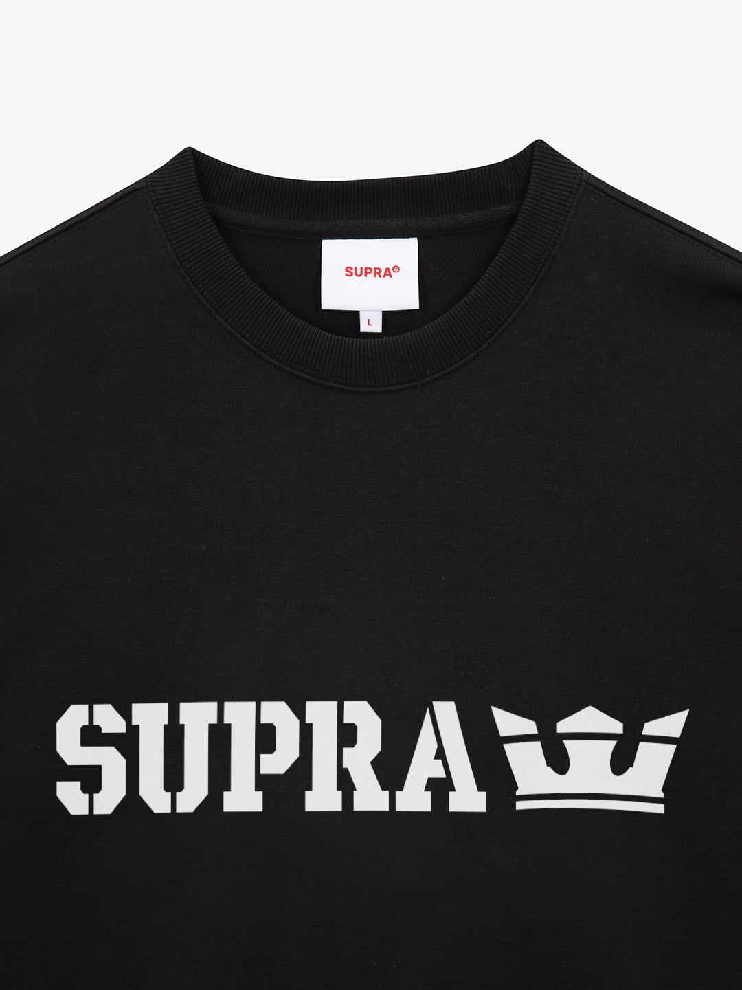 ESSENTIAL HERITAGE LOGO OVER FIT SWEATSHIRT ver.2