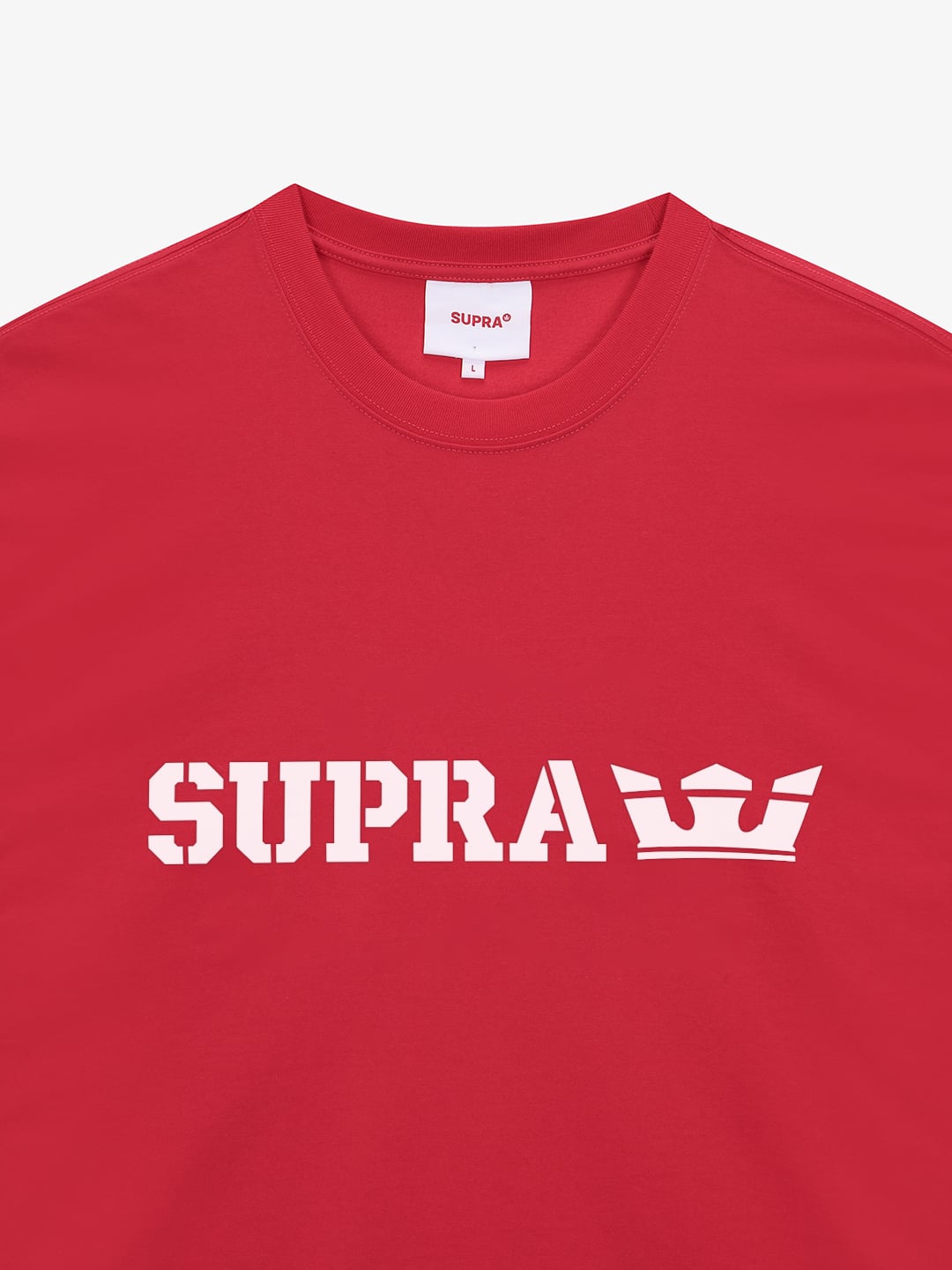 ESSENTIAL HERITAGE LOGO OVER FIT T-SHIRTS ver.2