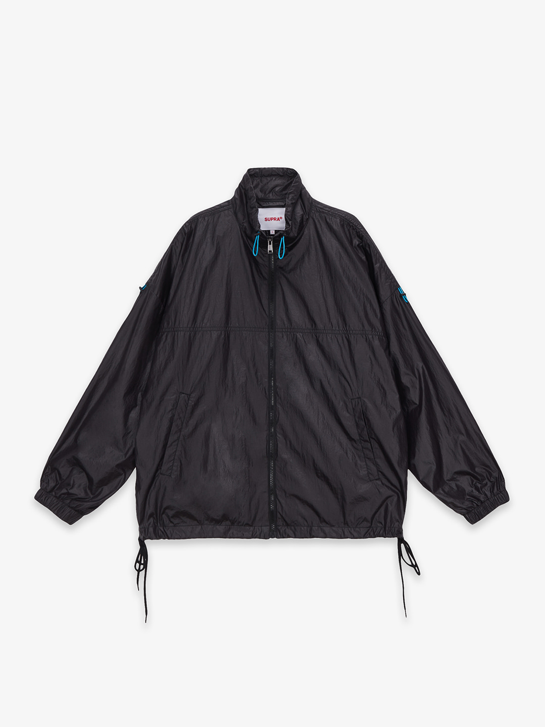 SUPRA WOMENS WARM UP JACKET BLACK ver.2