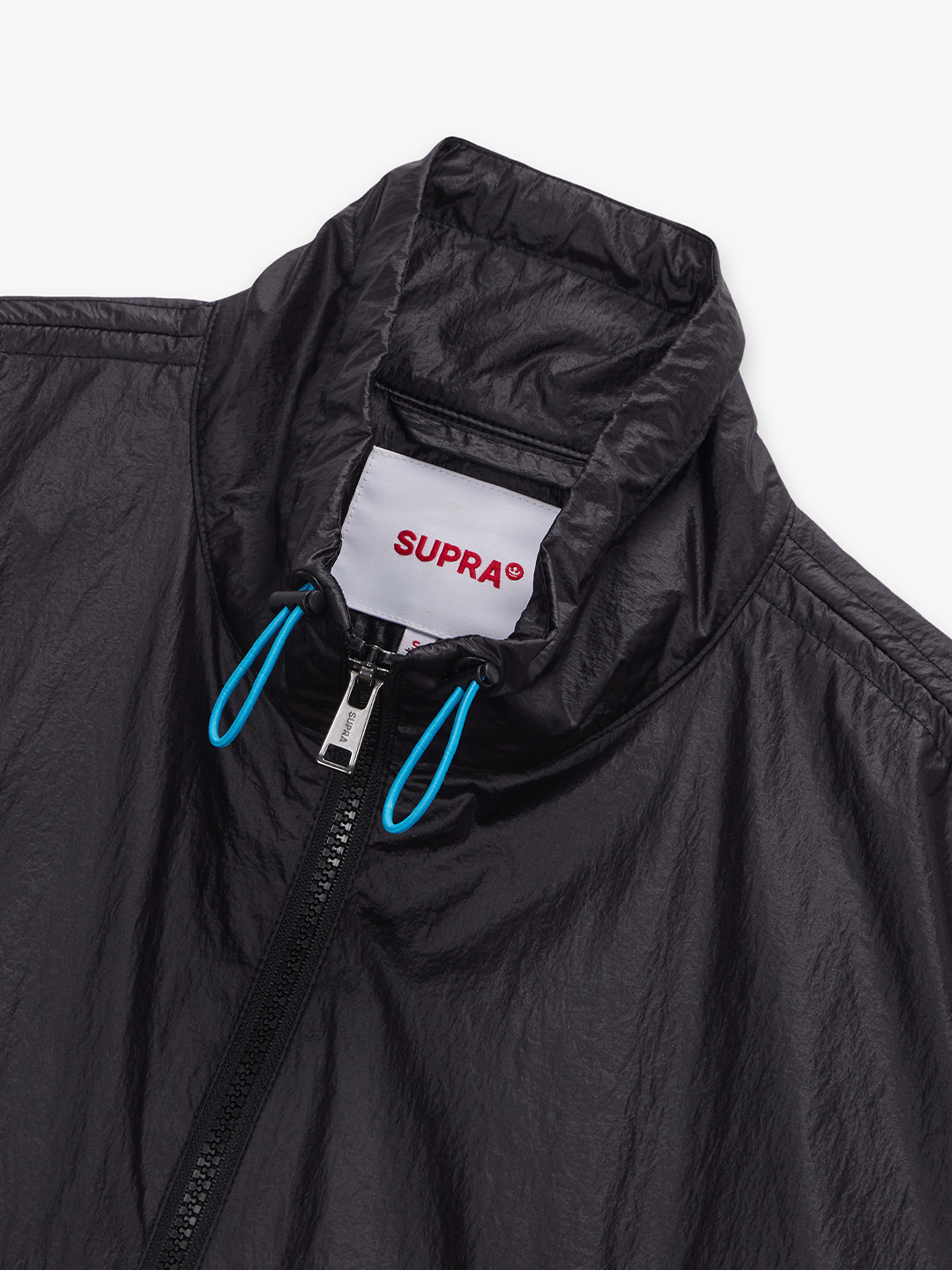 SUPRA WOMENS WARM UP JACKET BLACK ver.2