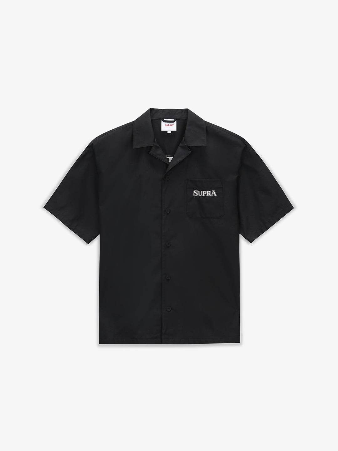 Back Arch Logo BAYC Open Collar Short-Sleeved Shirt