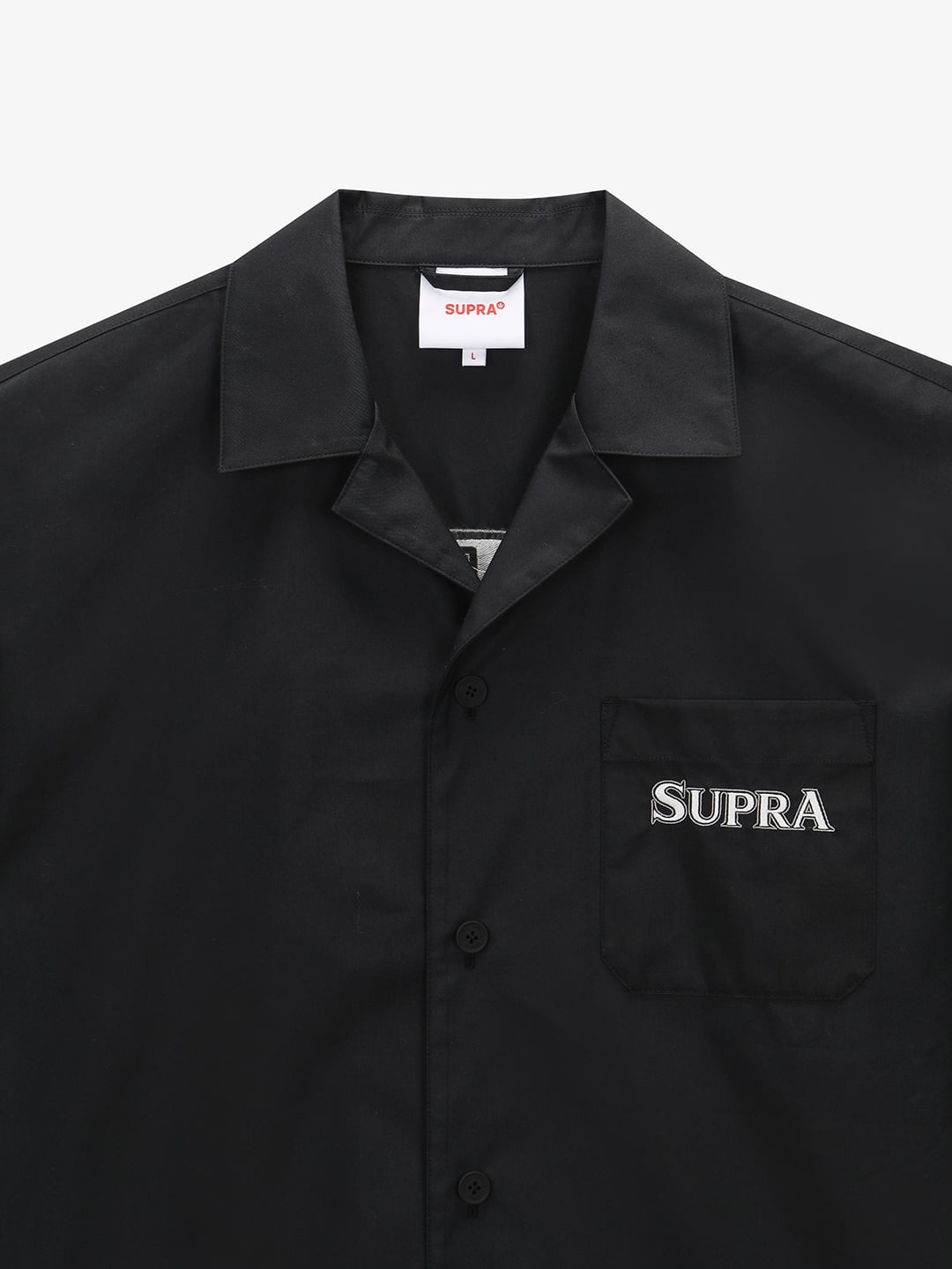 Back Arch Logo BAYC Open Collar Short-Sleeved Shirt