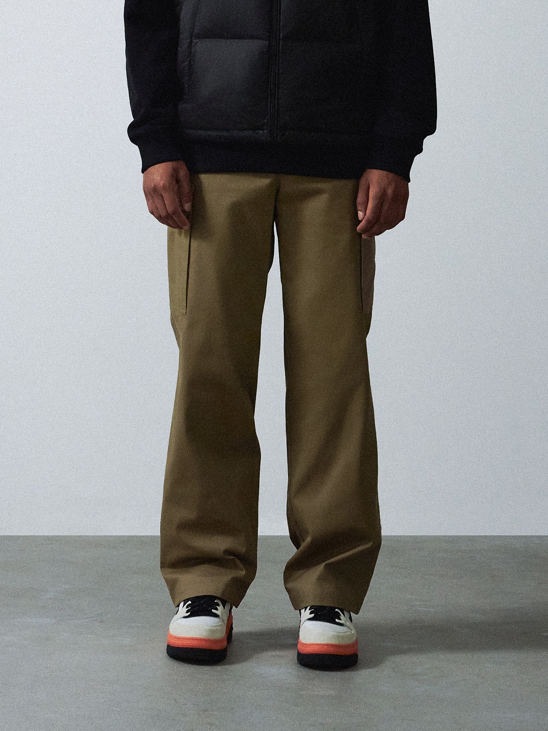 Pocket Graphic Woven Wide Pants