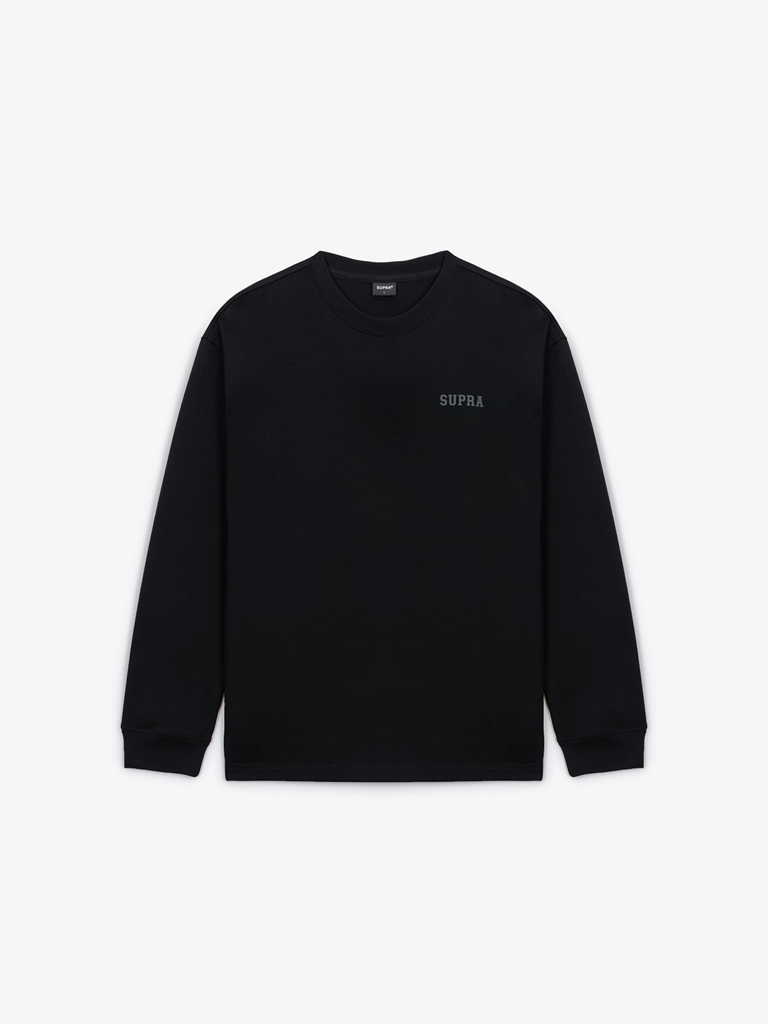 Big Crown Logo Long-Sleeved T-Shirt