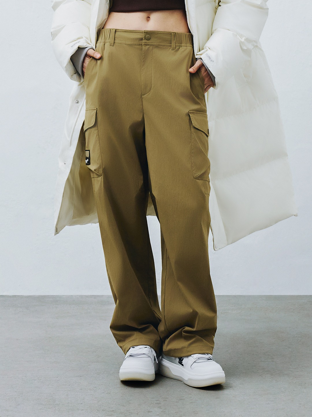 pocket wide pants