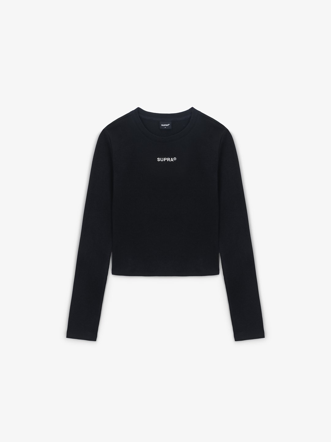 Women's Small Logo Slim Fit Long-Sleeved T-shirt