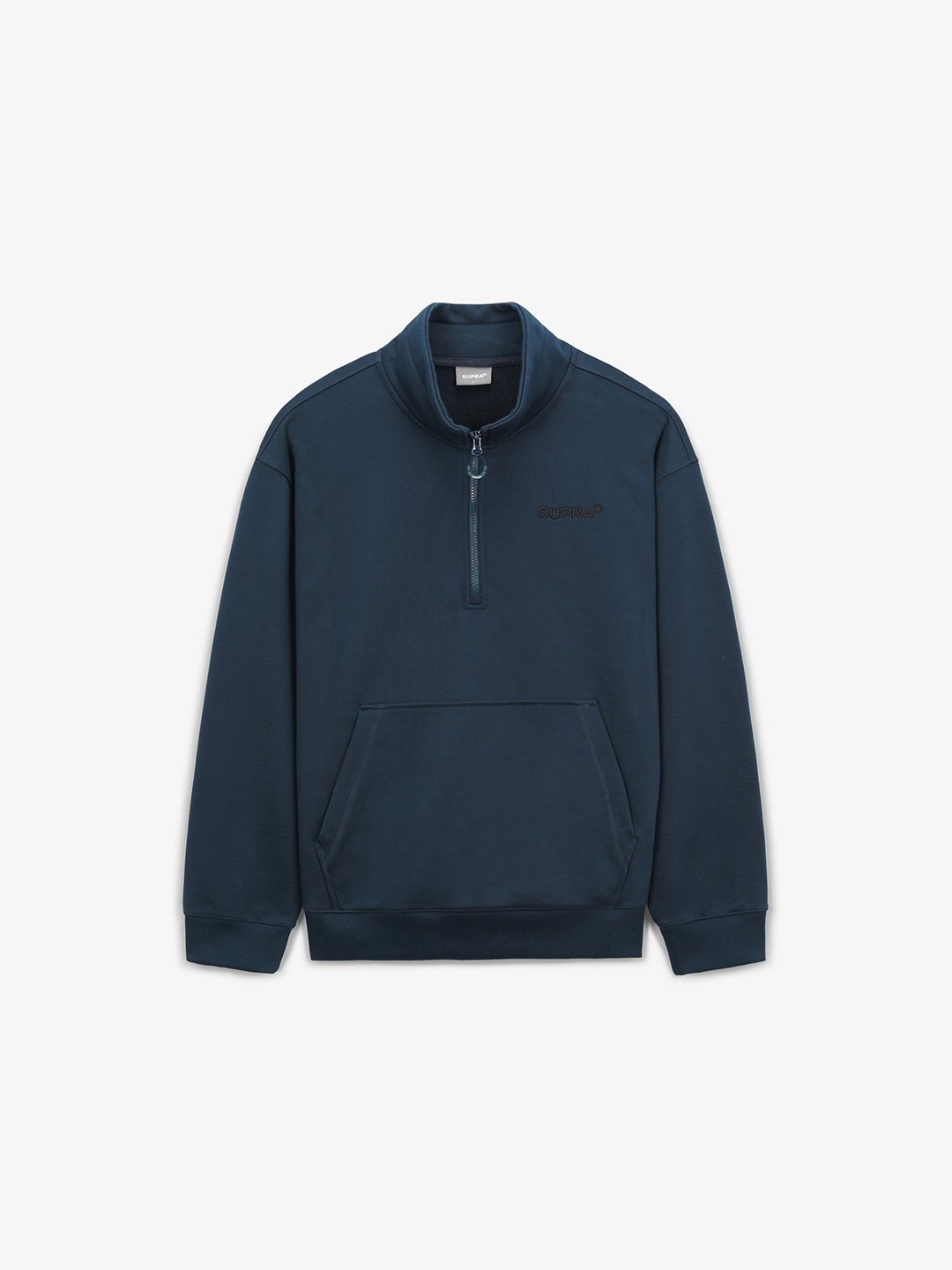 Half Zip-Up Sweatshirt Set-up