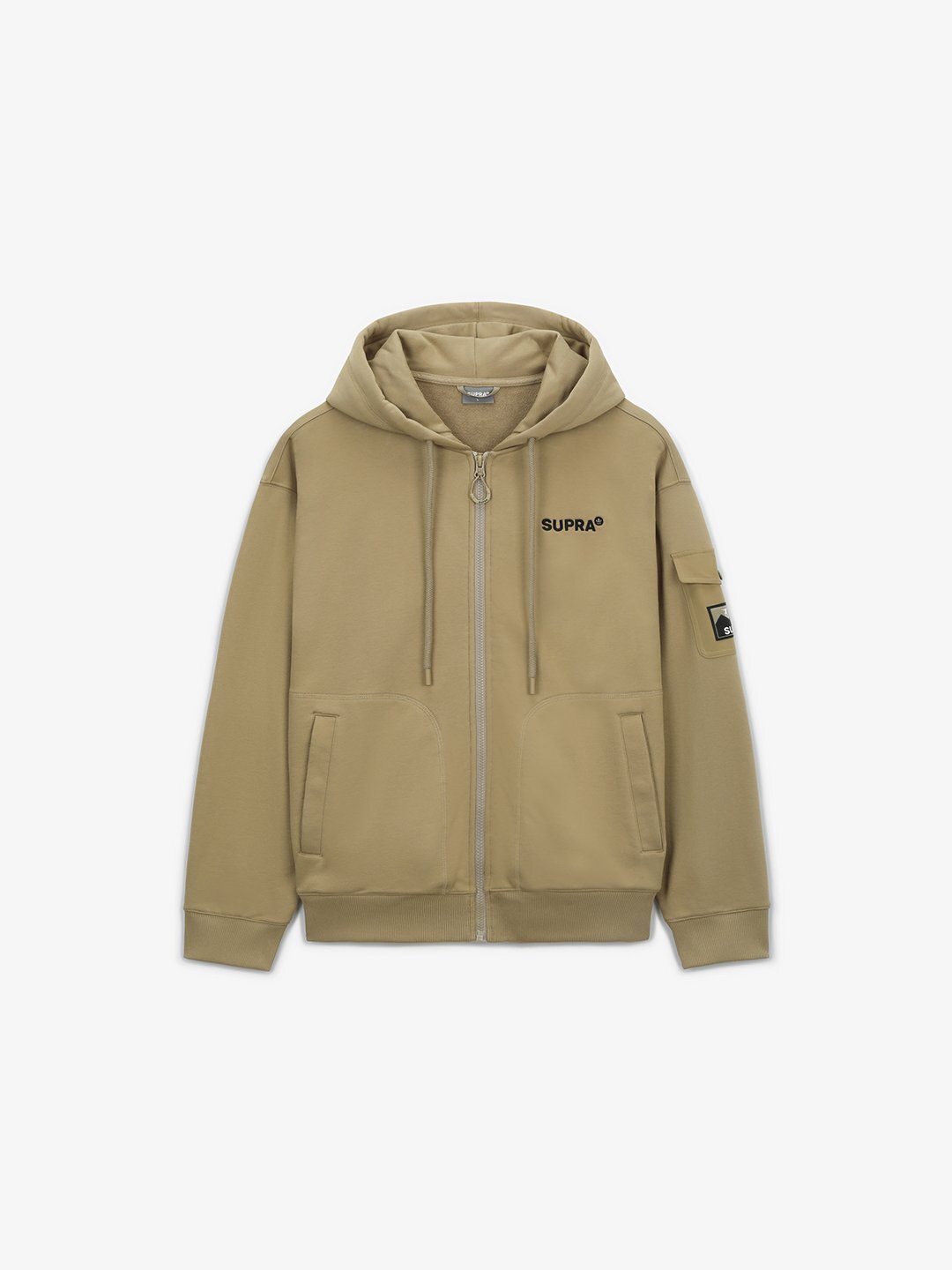 Casual Hood Zip-Up Set-up