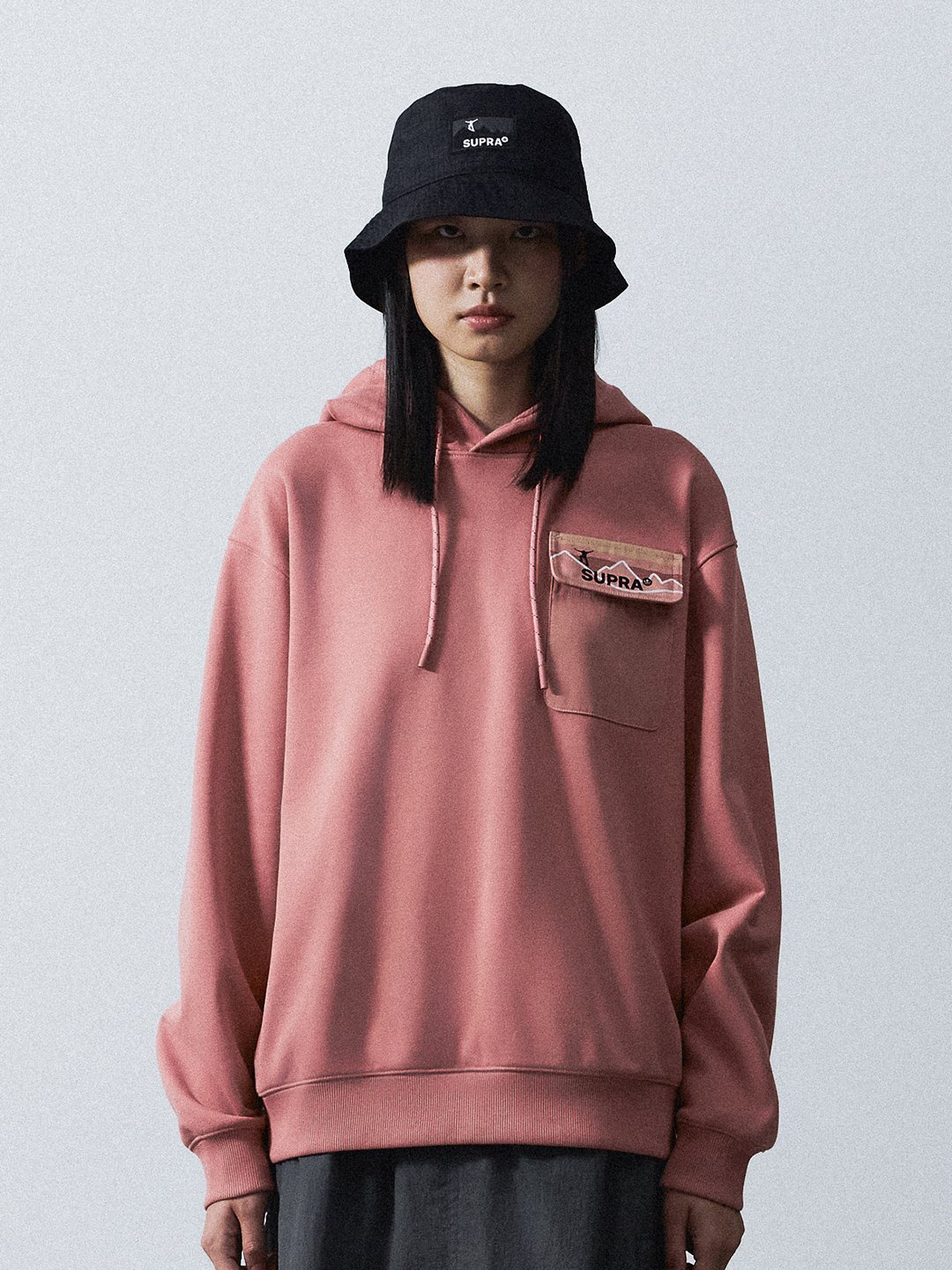 Woven Pocket Point Hoodie