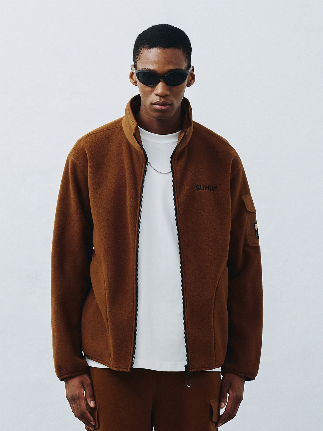Woven Pocket Fleece Jacket Set-up
