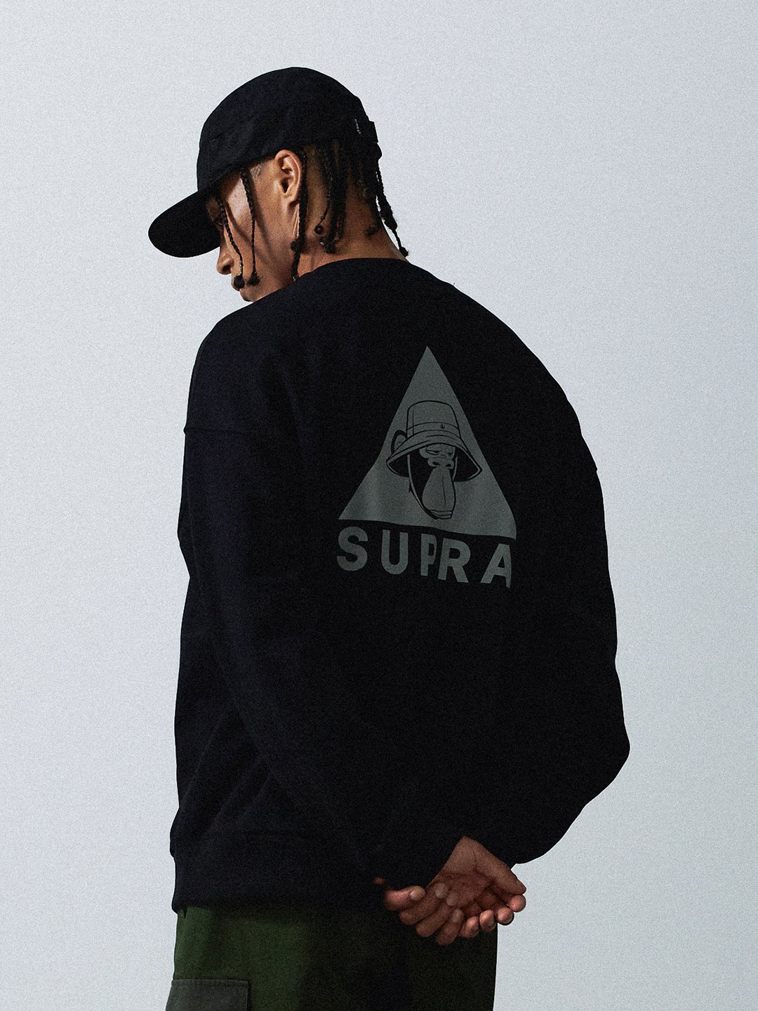 Mountain Back Big Graphic Sweatshirt