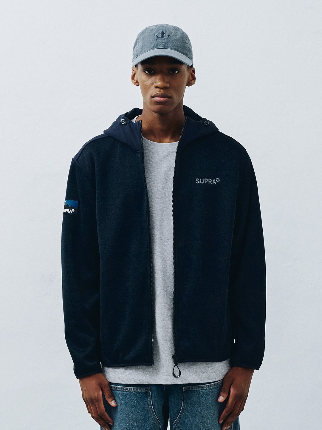 hooded Fleece jacket