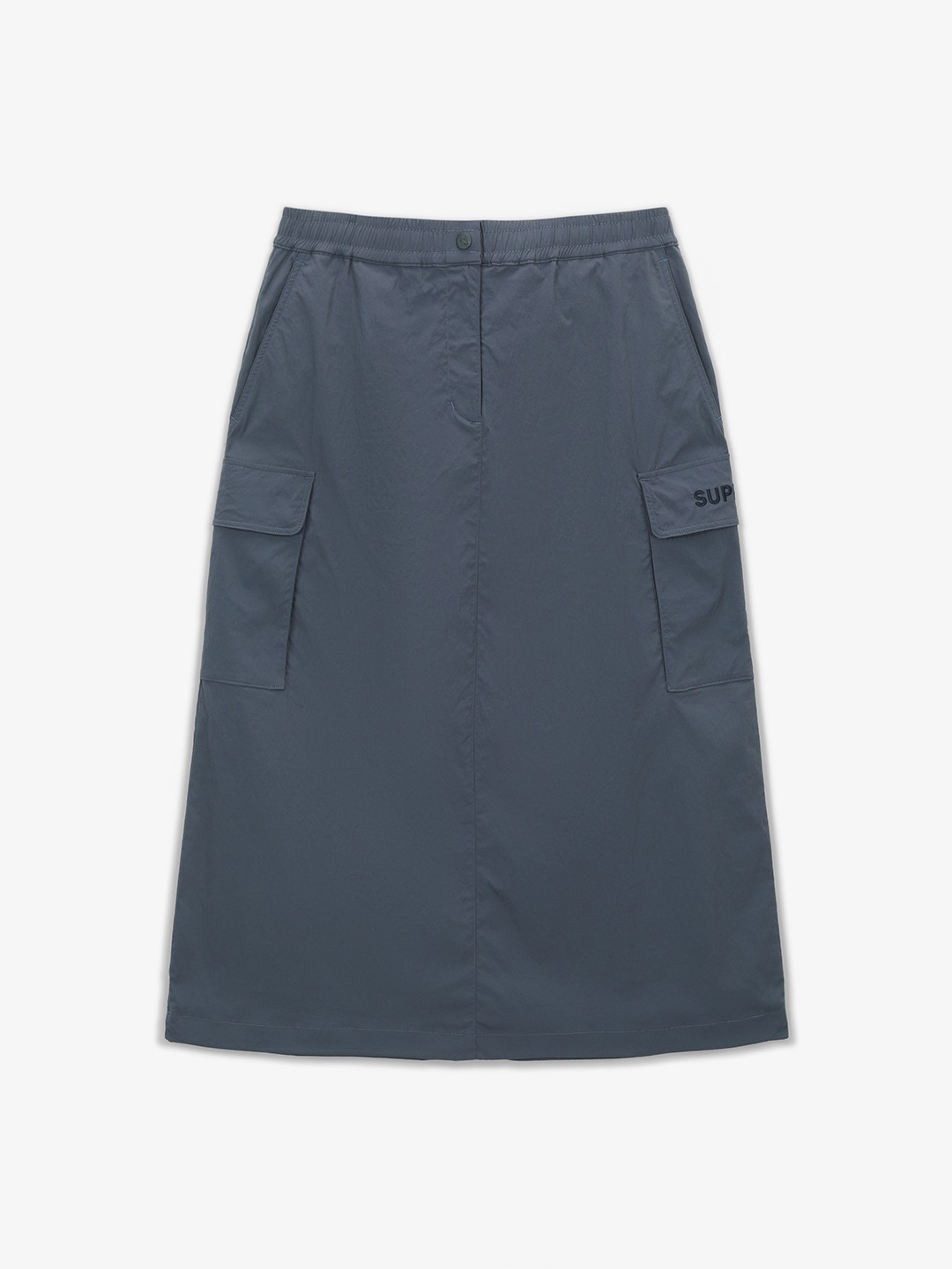 Women woven cargo skirt
