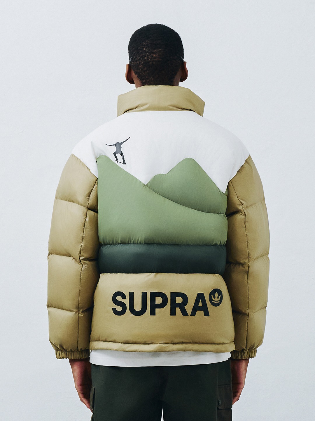 Back Graphic Short Down Jacket Back Graphic Short Down Jacket