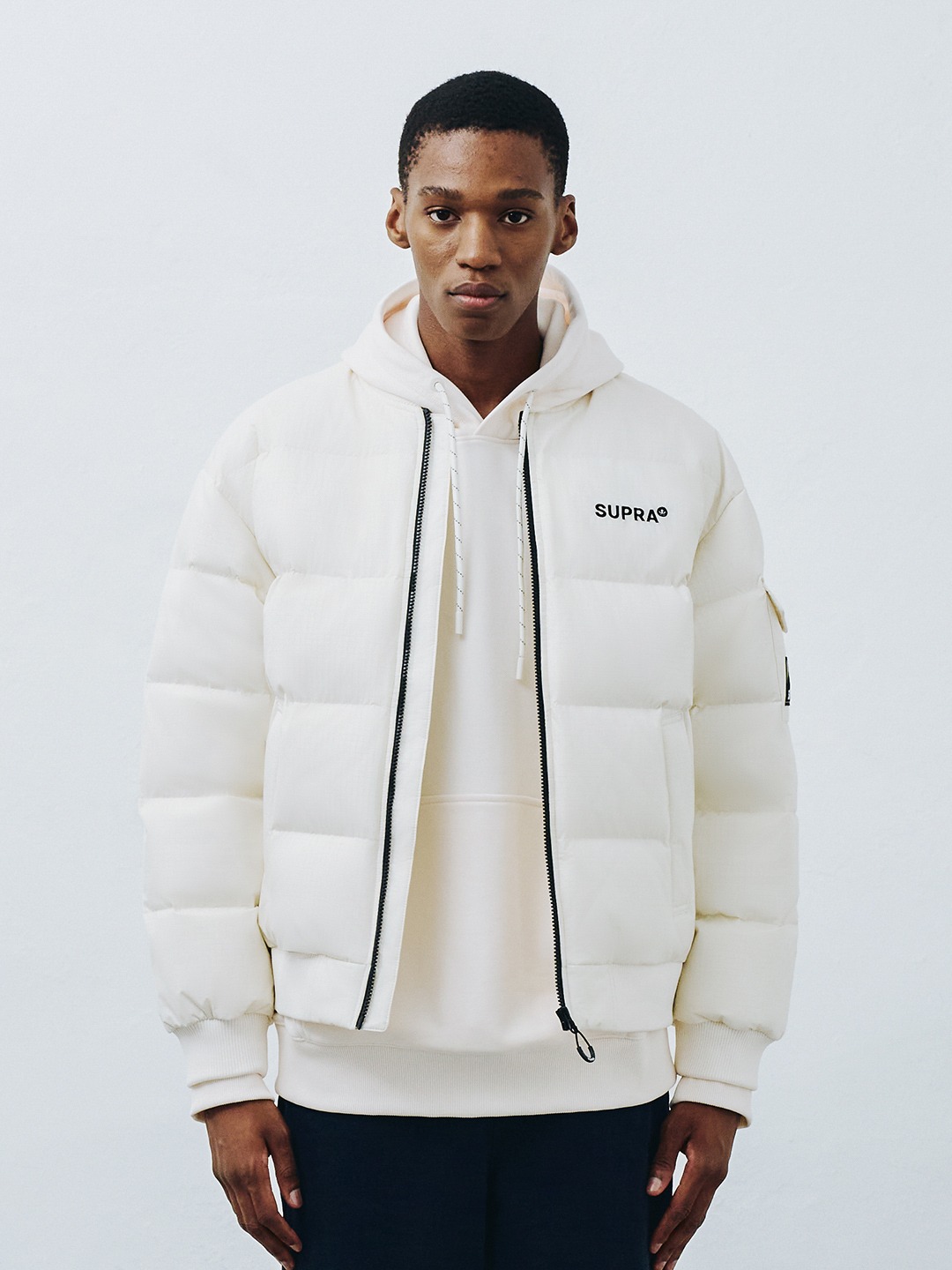 Ripstop Nylon Down Short Jacket