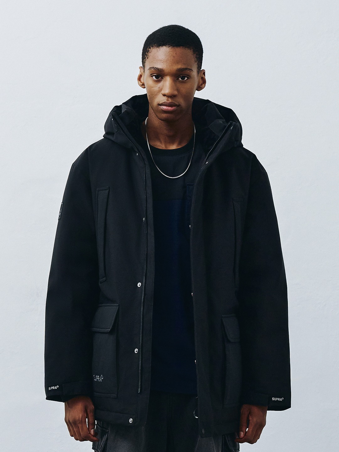 Pocket Mid Down Jacket