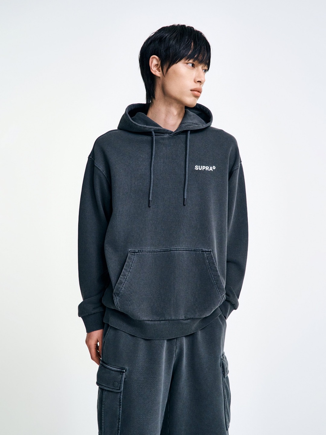 Garment Dying Crown Spray Hood