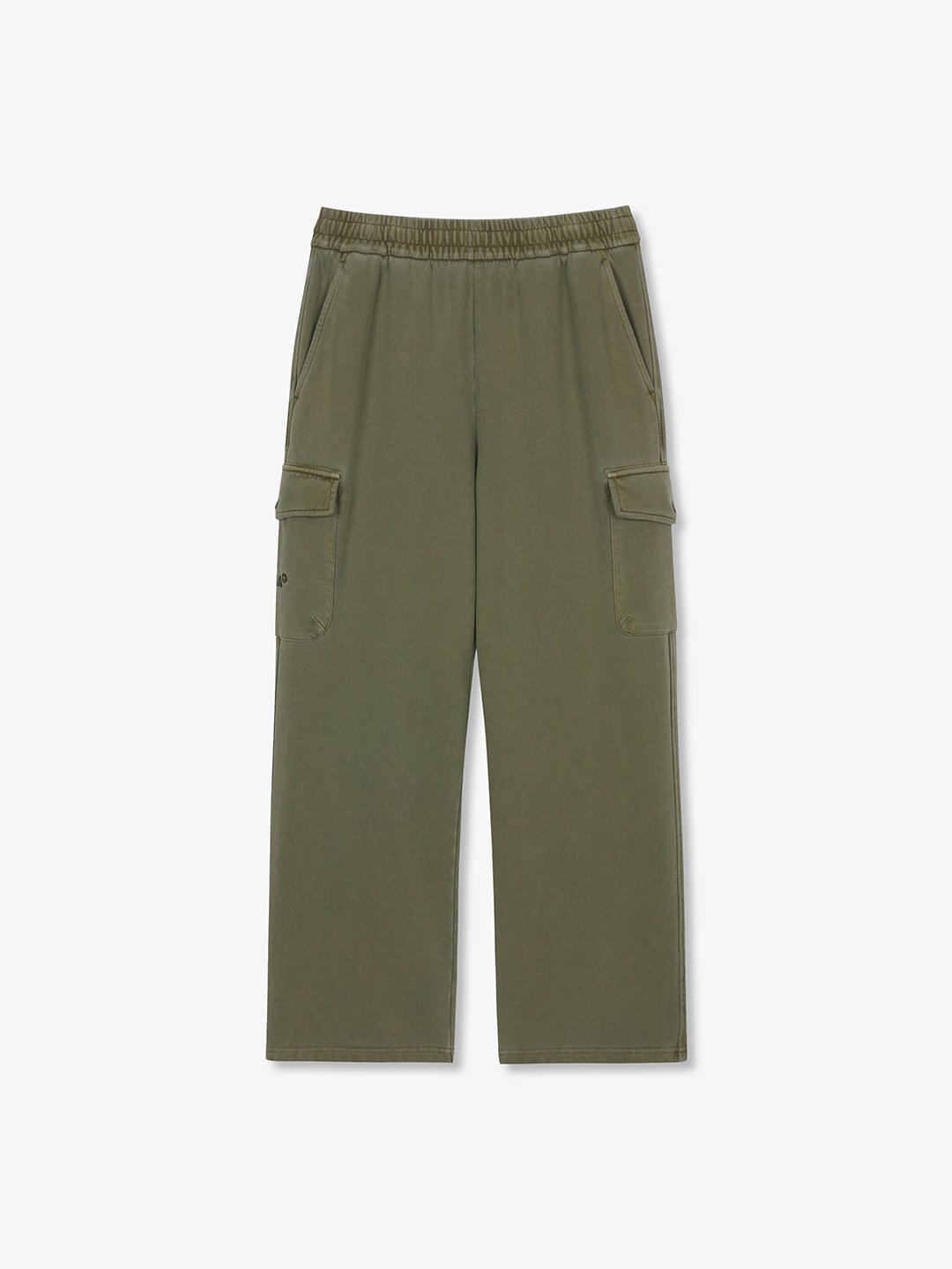 Garment Dying Cargo Wide Pants SET