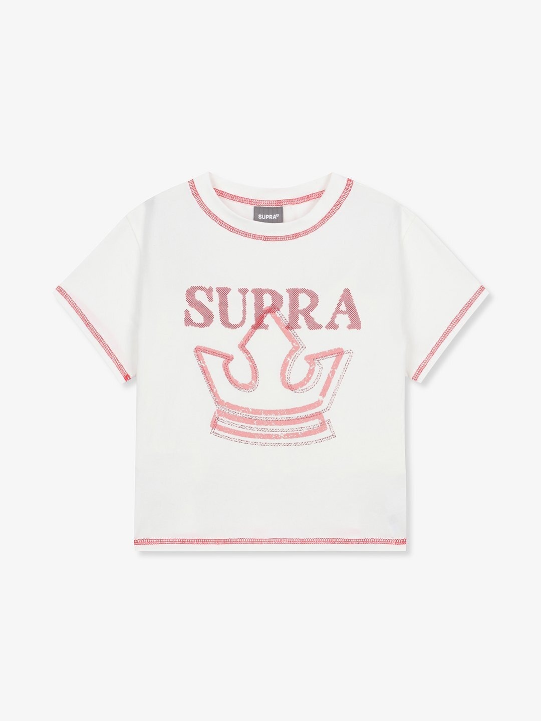 Women`s Crown Logo Point Crop T-shirt