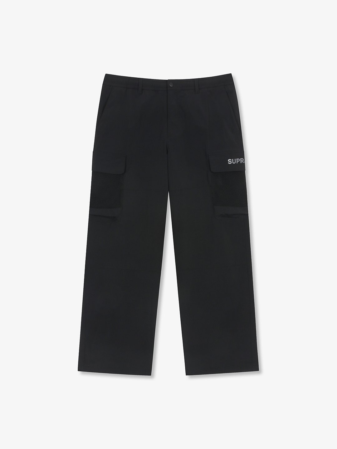 Mesh Pocket Cargo Wide Pants
