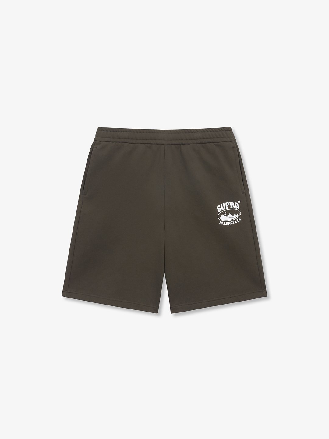 Round Mountain Graphic Half Pants Set
