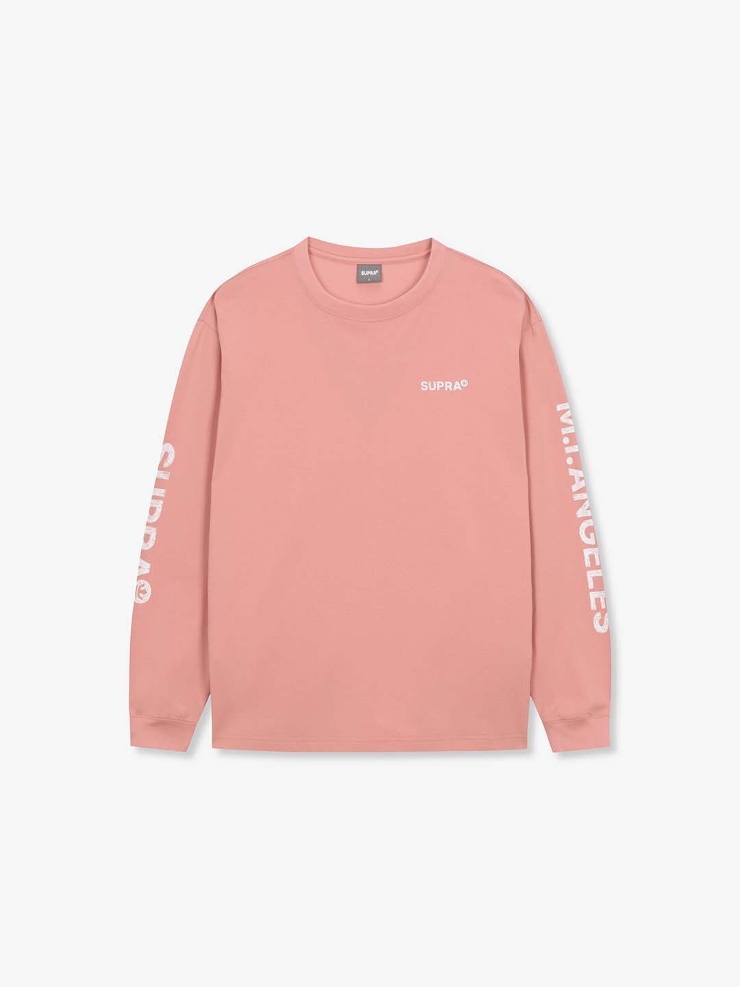 Sleeve Lettering Long-Sleeved T-shirt