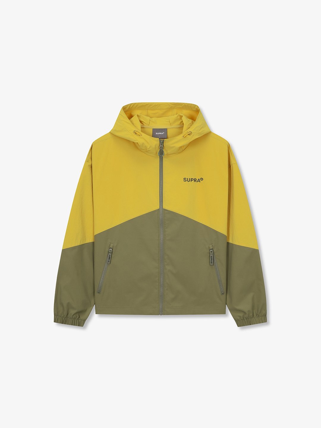 two-tone mountain Windbreaker