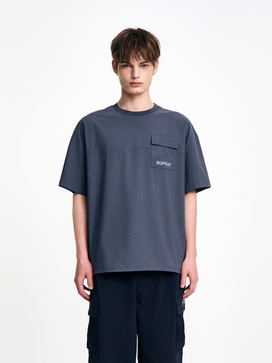 Woven Short Sleeve T-shirt