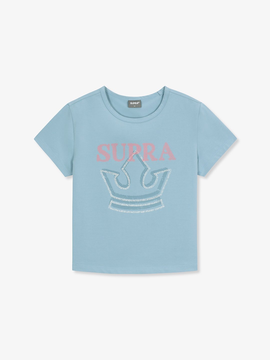 Women`s Crown Logo Point Crop T-shirt