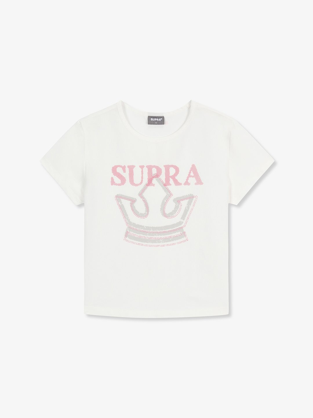 Women`s Crown Logo Point Crop T-shirt
