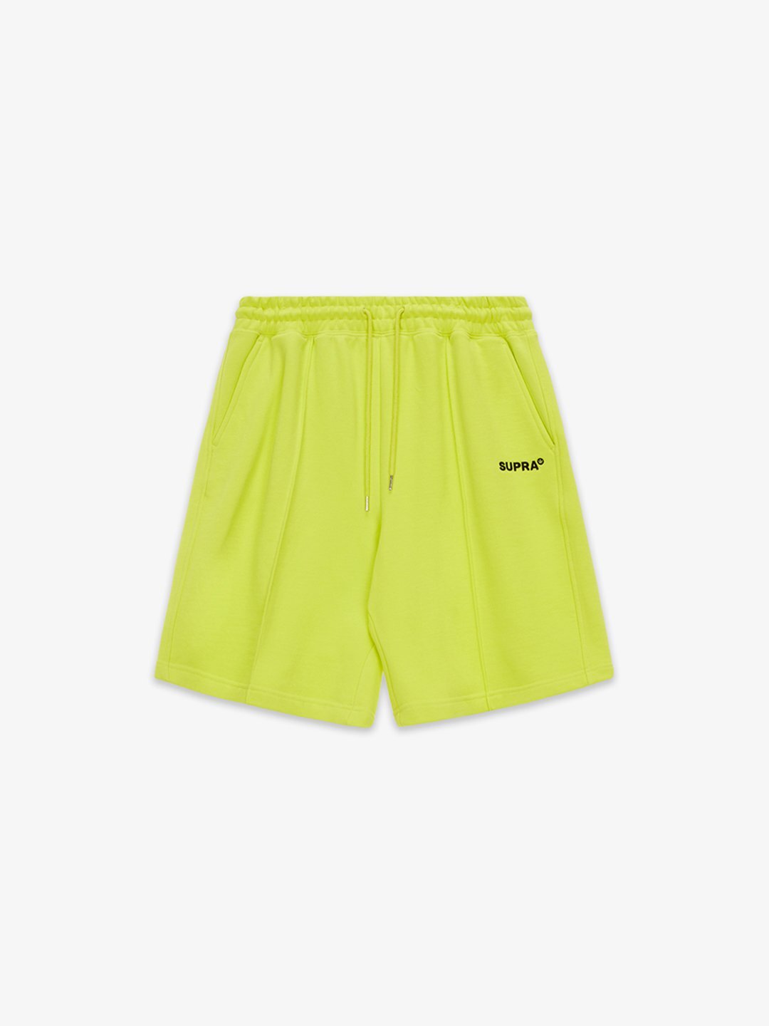 SUPRA PINTUCK SWEAT SHORTS NEON