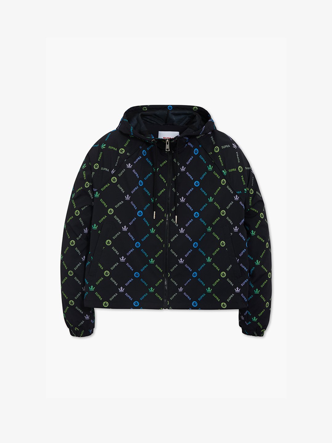 SUPRA WOMENS ORIGINAL MONOGRAM WINDBREAKER