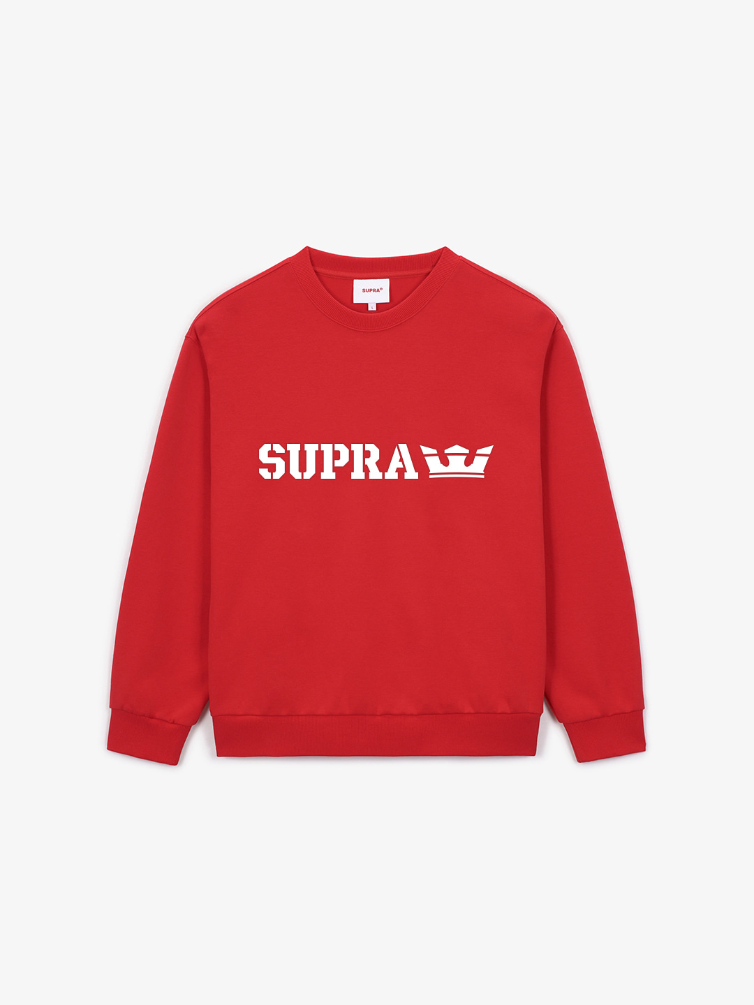ESSENTIAL HERITAGE LOGO OVER FIT SWEATSHIRT ver.2