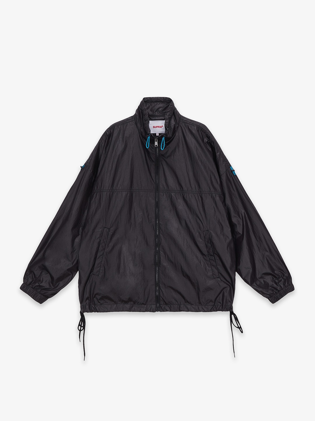 SUPRA WOMENS WARM UP JACKET BLACK ver.2